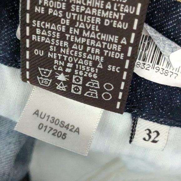 7 For All Mankind A Pocket Flare Jeans in Nouveau New York Dark Wash - Picture 8 of 8